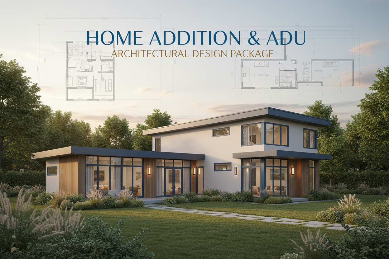 Home Addition And ADU Design Package